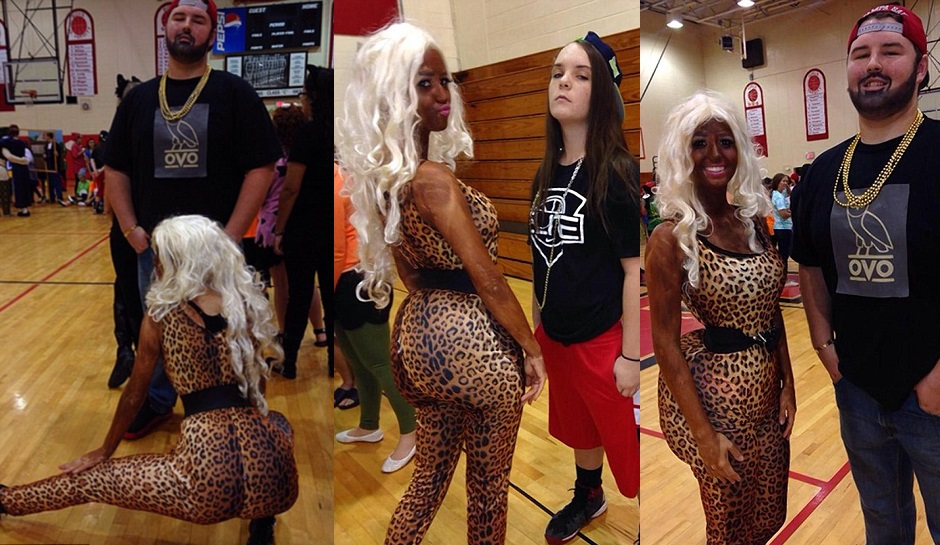 Racist-Nicki-Minaj-costume-for-Halloween